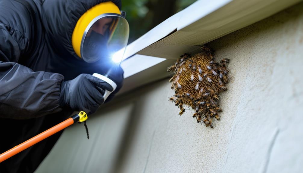 Standard hornet nest removal